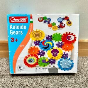 Quercetti Kaleido Gears Set – 55 pcs – Made in Italy – STEM Building Toy
